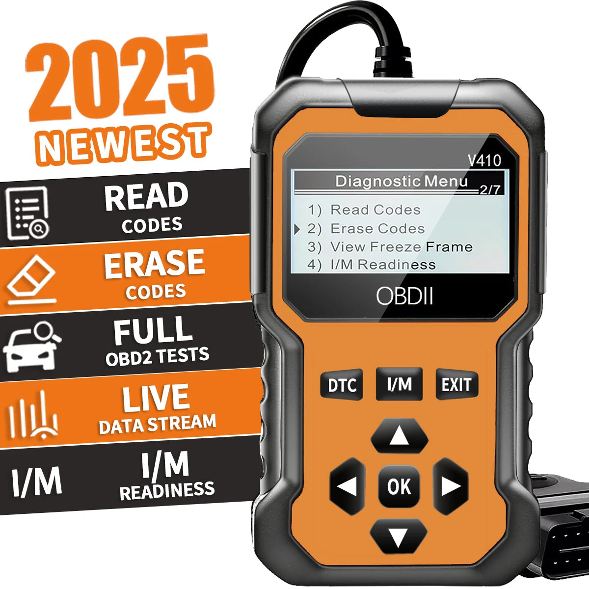 Scanner Diagnostic OBD2 Auto - Lecteur Code Défaut Moteur Voiture depuis 1996
