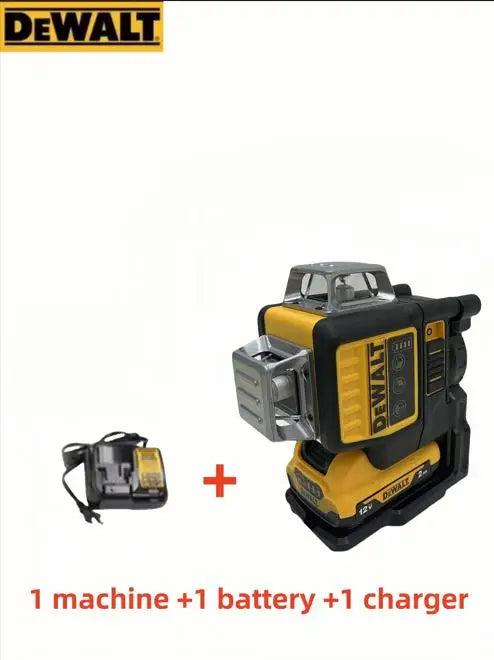 Niveau Laser Dewalt DW089LG 12 Lignes 360° - Batterie Lithium 12V