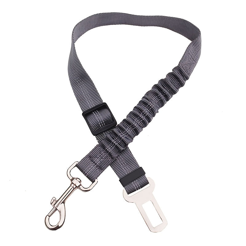 Accessoire de voyage pour animaux de compagnie - Ceinture de sécurité réglable