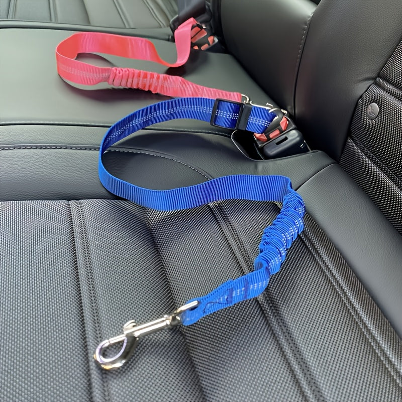 Accessoire de voyage pour animaux de compagnie - Ceinture de sécurité réglable