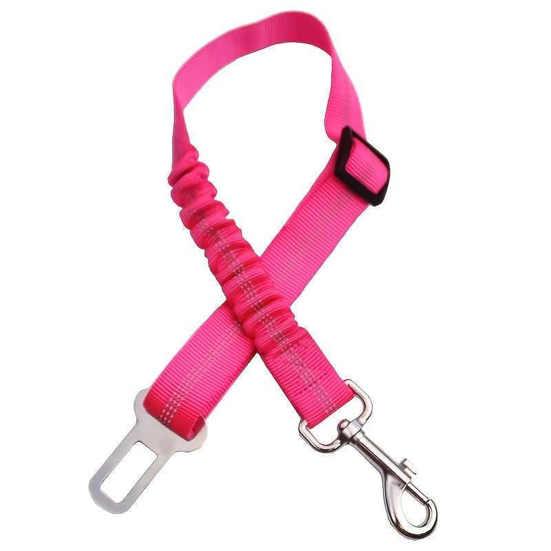 Accessoire de voyage pour animaux de compagnie - Ceinture de sécurité réglable