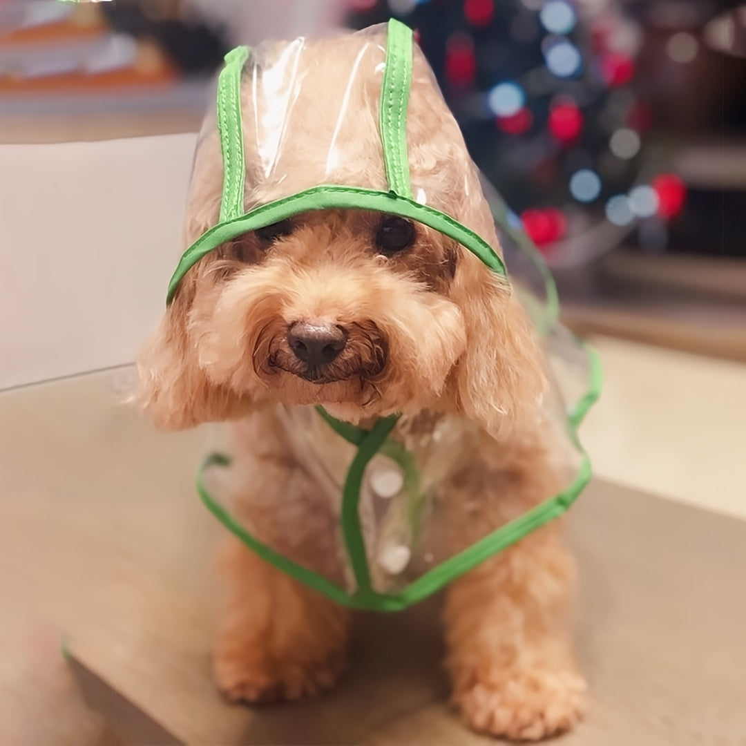 Imperméable à capuche durable pour chiens et chats - Parfait pour les activités de plein air