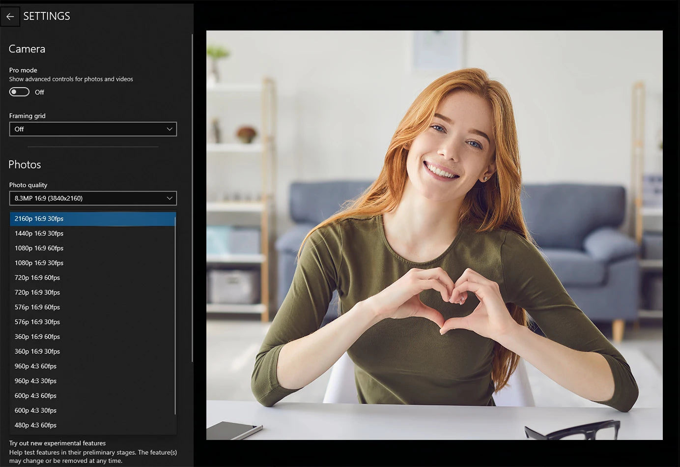 Webcam 4K S600 eMeet | Caméra USB Autofocus Microphone