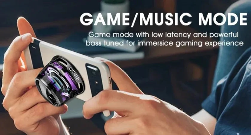 Enceinte Bluetooth Portable XIKCU - Mini Haut-Parleur Sans Fil avec Éclairage RGB et Support Téléphone