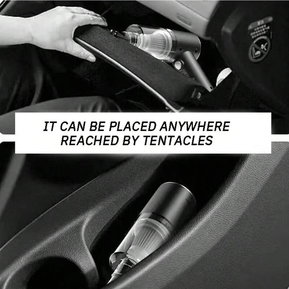 Aspirateur Combiné 3 en 1 - USB Charging - Small Car & Household Vacuum Cleaner