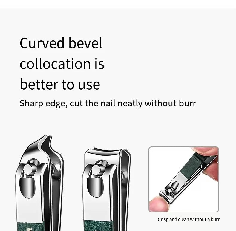 Ensemble de ciseaux à ongles pour hommes et femmes - Outils de beauté de qualité