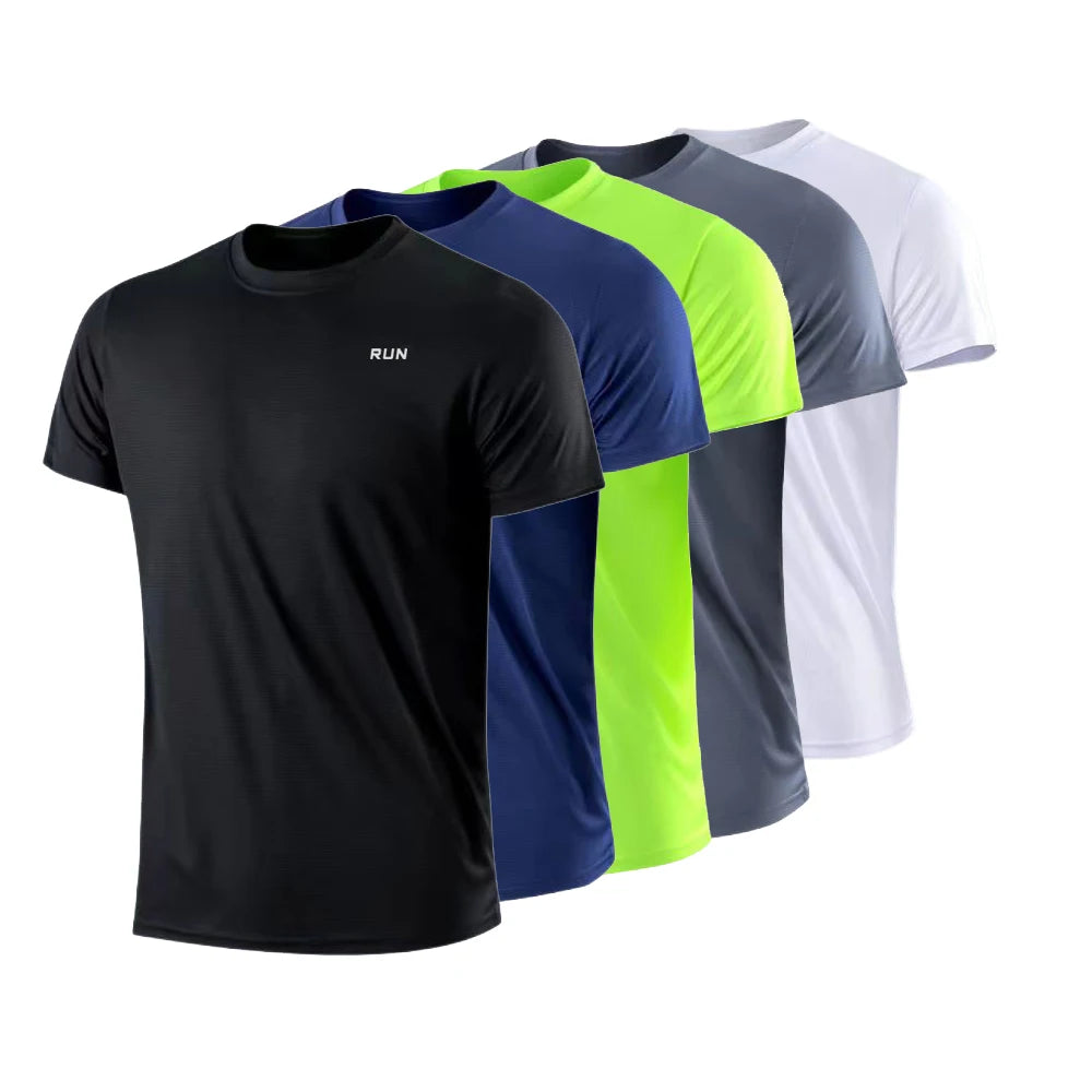 T-shirt à manches courtes pour homme | Quick Dry | Gym | Sport