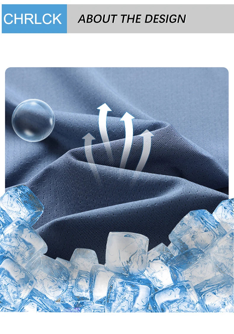 CHRLCK T-shirt homme course séchage rapide