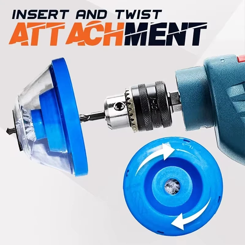Collecteur de Poussière pour Perceuse Électrique - Accessoire Anti-Poussière Perçage