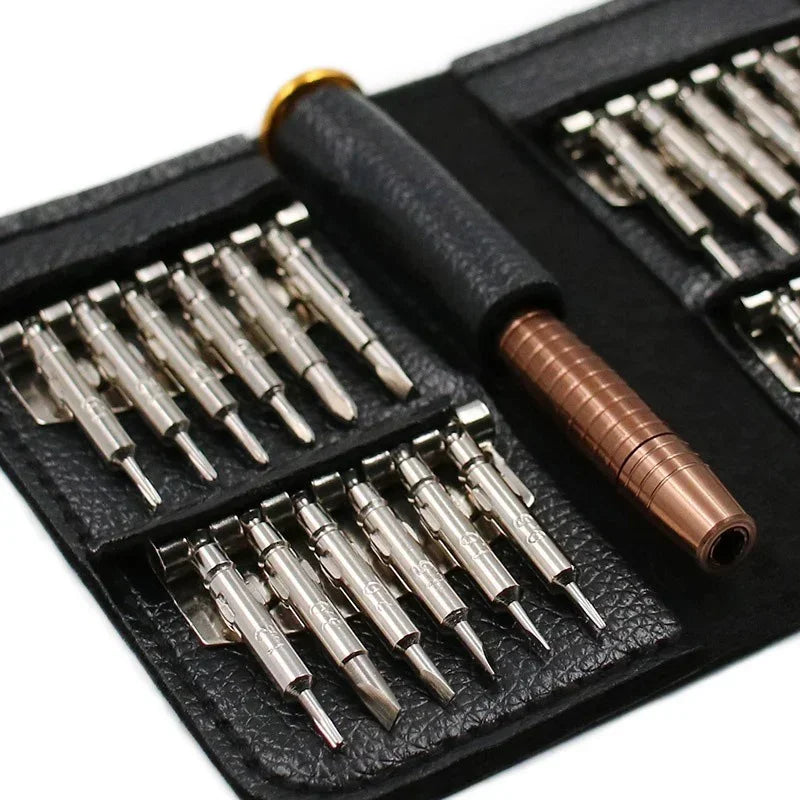 Jeu de tournevis de précision | Kit d'outils pour ordinateur portable | T5, T6, 152/25 en 1