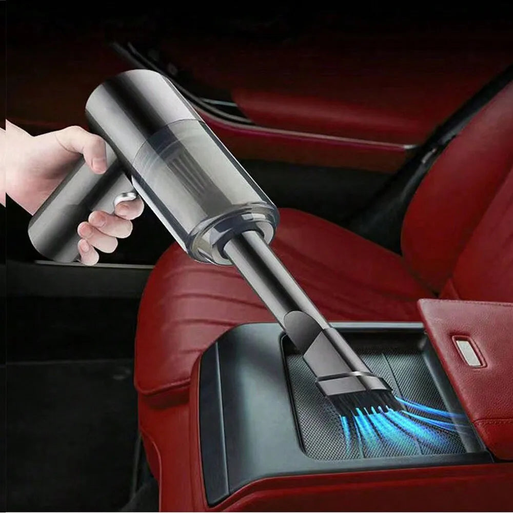 Aspirateur Combiné 3 en 1 - USB Charging - Small Car & Household Vacuum Cleaner