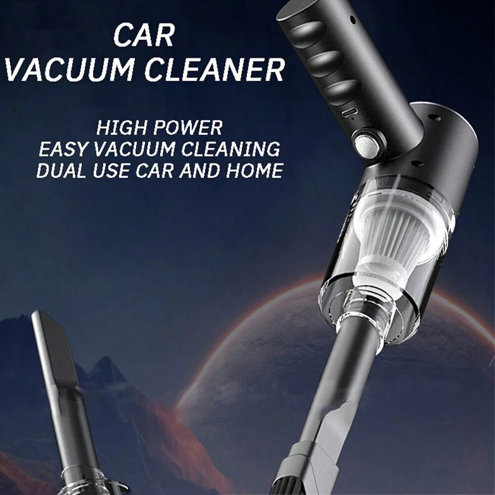 Aspirateur Combiné 3 en 1 - USB Charging - Small Car & Household Vacuum Cleaner