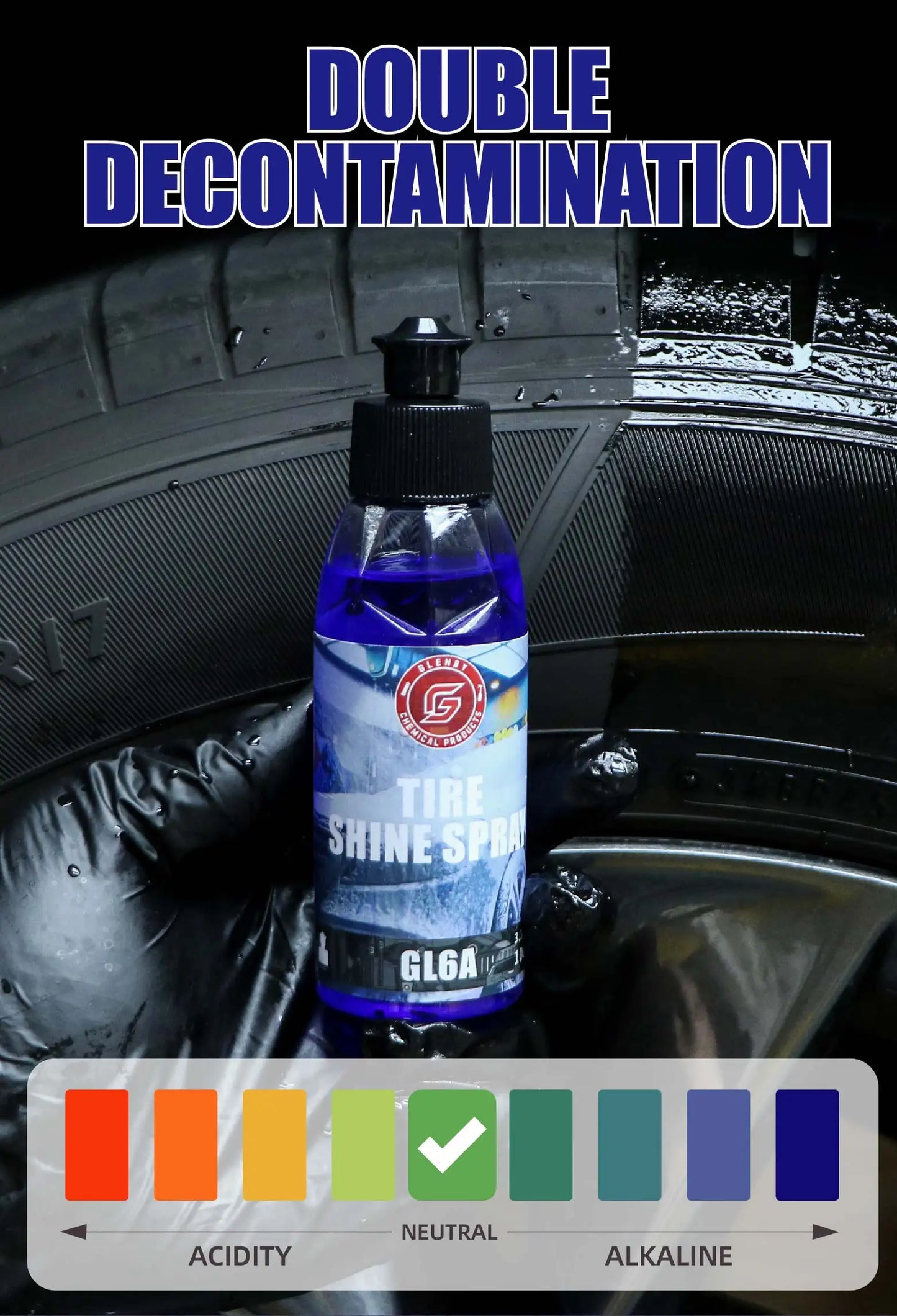 Glenby Support Spécialement Formulé | Brillance Mode | Spray Rapide Noir | Soin Corporel