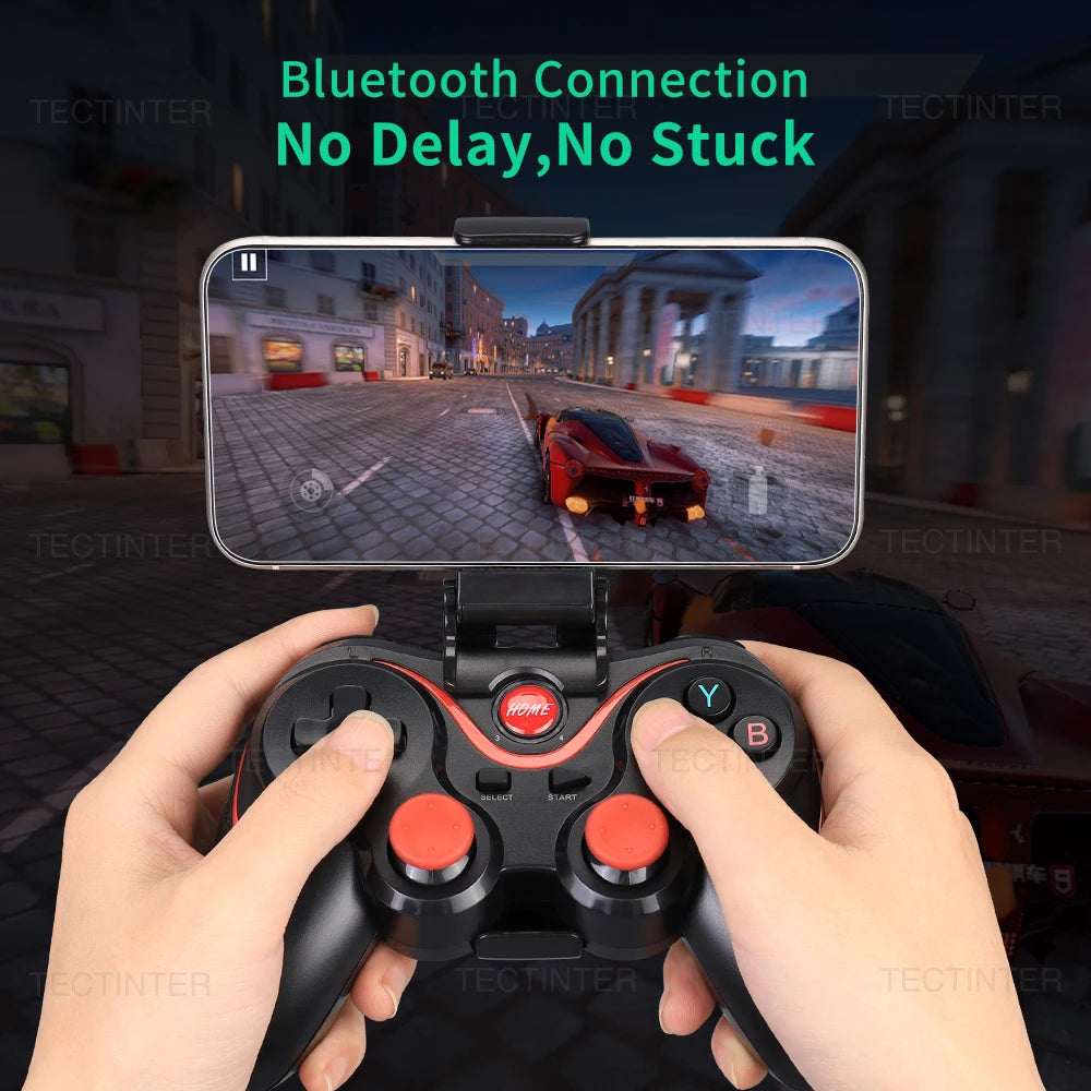 Manette de jeu sans fil Bluetooth | Compatible avec Android, PC, Switch et PS5