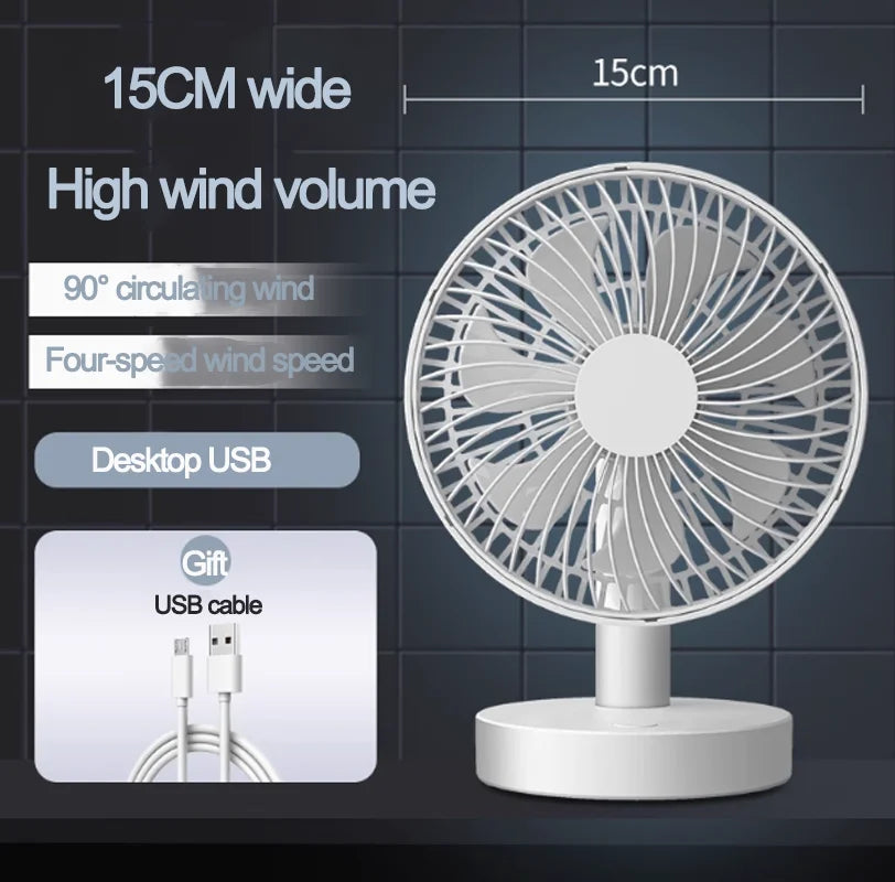 Mini Ventilateur USB - Réglage Haut et Bas