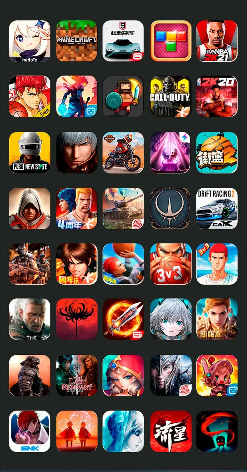 Contrôleur de Jeu Sans Fil BT 5.0 | Gamepad Extensible Android iOS | Compatible PS4 PC Switch