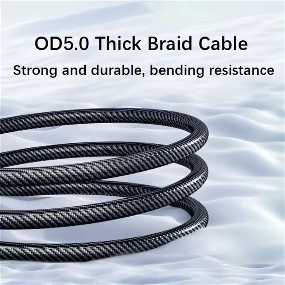 Câble USB Type-C 120W Charge Rapide LED | Compatible Huawei Oppo