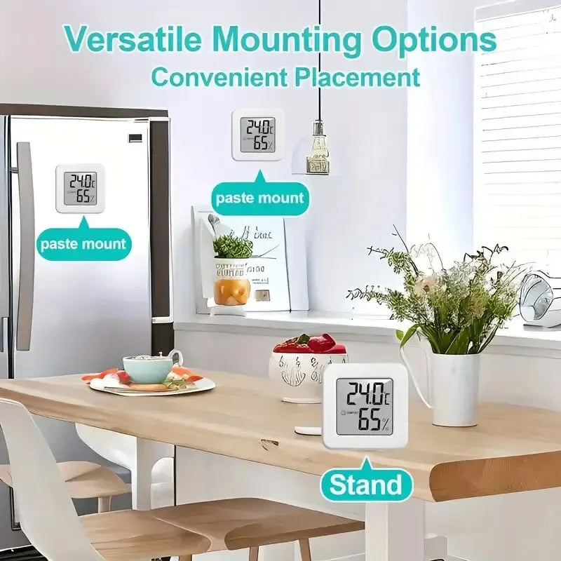 Mini Compteur de Température et d'Humidité d'Intérieur