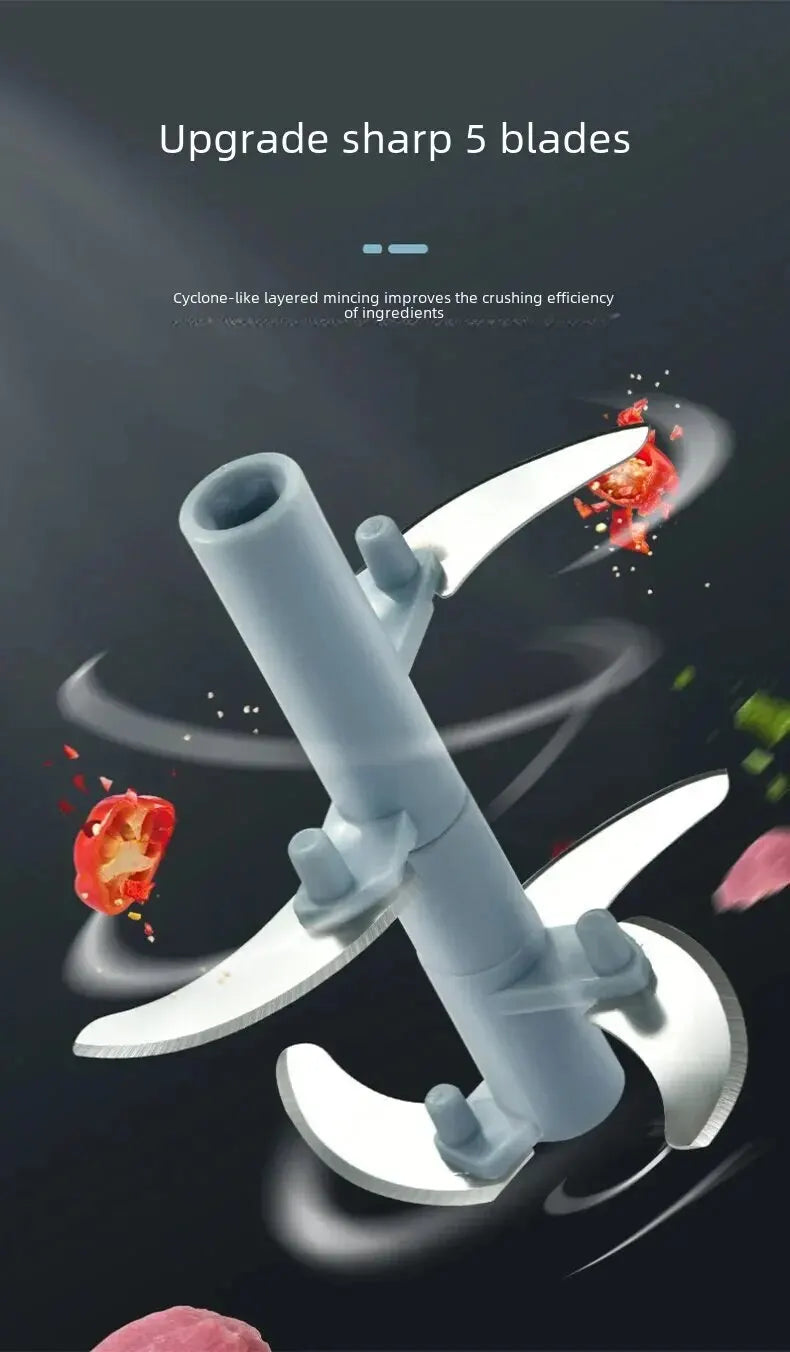 Hachoir Manuel Multifonction - Broyeur Ail Gingembre Légumes