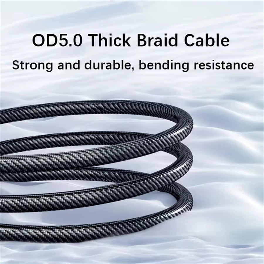 Câble USB Type-C 120W Charge Rapide LED | Compatible Huawei Oppo