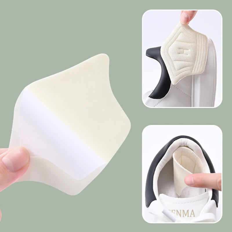 Semelles Intérieures Patch Coussinets Talon | 3/6 Paires | Chaussures Sport Autocollant | Anti-Usure Réglable