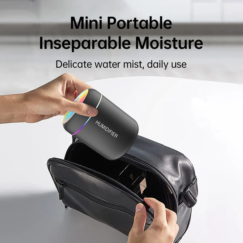 Mini Humidificateur d'Air Électrique USB 180ML - Diffuseur d'Arôme et Purificateur d'Huile Essentielle