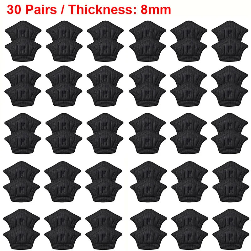 Semelles Intérieures Patch Coussinets Talon | 3/6 Paires | Chaussures Sport Autocollant | Anti-Usure Réglable