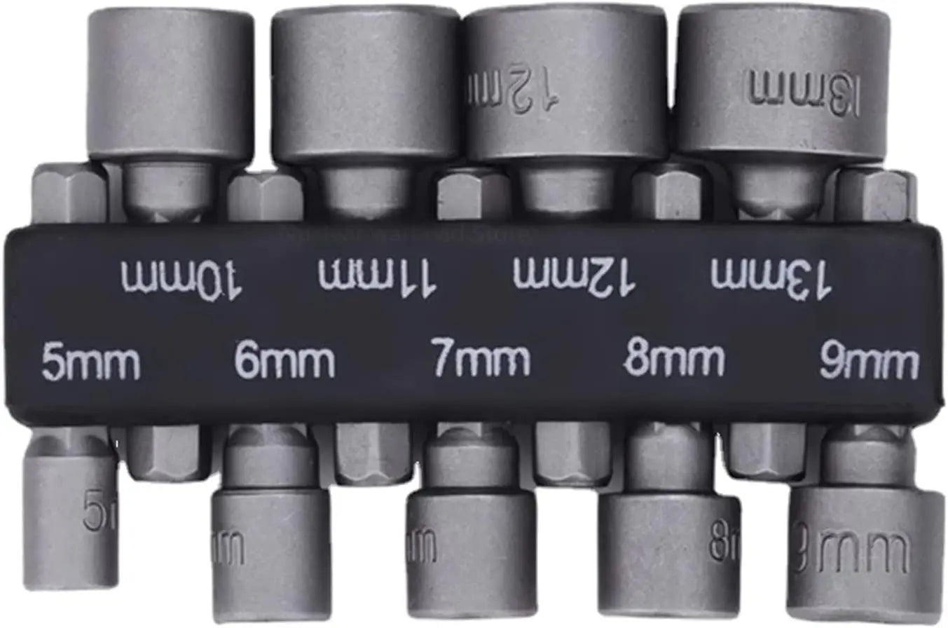 Jeu de Tournevis à Douilles Hexagonales de 5 à 13mm | Outils de Qualité