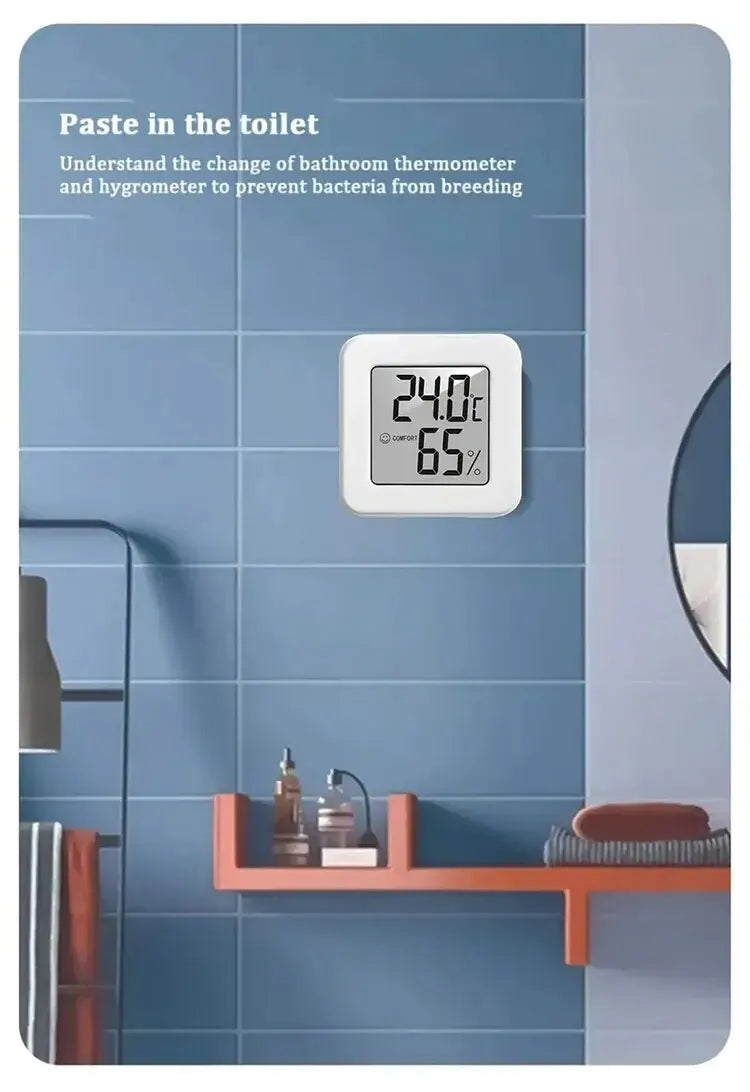 Mini Compteur de Température et d'Humidité d'Intérieur