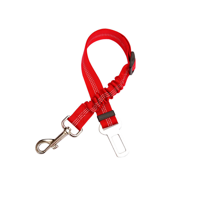 Accessoire de voyage pour animaux de compagnie - Ceinture de sécurité réglable