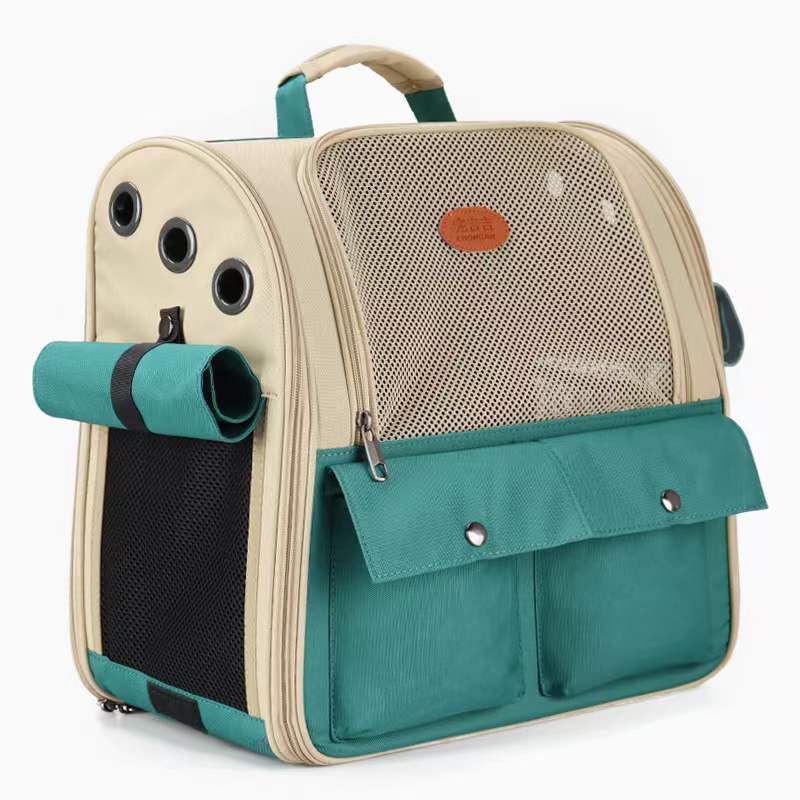 Sac à bandoulière portable de grande capacité pour chat et animal de compagnie