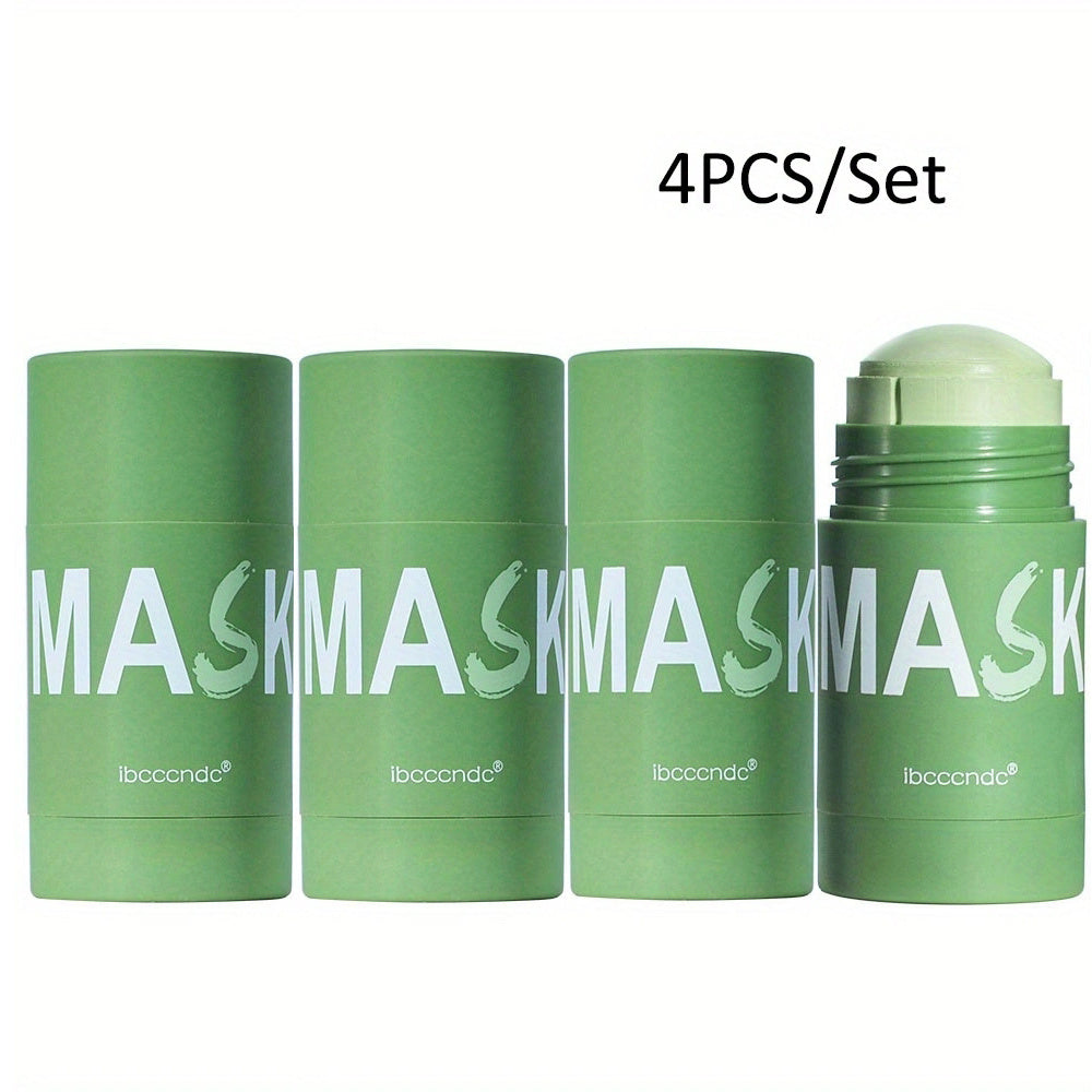 Masque solide au thé vert en bâton | Hypoallergénique | Nettoyant | Hydratant